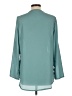 Unbranded Teal Long Sleeve Blouse Size L - photo 2