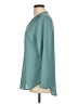 Unbranded Teal Long Sleeve Blouse Size L - photo 5