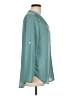 Unbranded Teal Long Sleeve Blouse Size L - photo 4