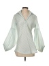Tish Cox Blue 3/4 Sleeve Blouse Size S - photo 1
