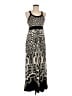 Athleta Animal Print Black Cocktail Dress Size M (petite) - photo 1
