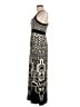 Athleta Animal Print Black Cocktail Dress Size M (petite) - photo 5