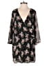 Everly 100% Polyester Floral Black Romper Size XS - photo 1