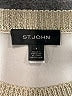 St. John Silver Short Sleeve Blouse Size P (petite) - photo 7