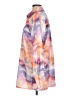Boohoo Print Orange Long Sleeve Blouse Size 10 - photo 5