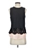 Greylin Black Sleeveless Blouse Size S - photo 1