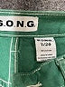 S.O.N.G. 100% Cotton Green Cargo Pants Size 7 - photo 7