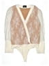 Do & Be 100% Nylon Ivory Long Sleeve Blouse Size 3X - photo 1