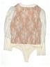 Do & Be 100% Nylon Ivory Long Sleeve Blouse Size 3X - photo 2