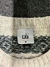CAbi Print Ivory Pullover Sweater Size M - photo 7