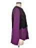 Colleen Lopez Purple Long Sleeve Blouse Size M - photo 4