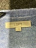 Ann Taylor LOFT Stripes Pink Gray Pullover Sweater Size L - photo 7