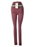 Fabletics Color Block Burgundy Active Pants Size S - photo 2