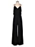Saunders Collective 100% Polyester Solid Black Jumpsuit Size 0 - photo 1