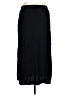 Unbranded 100% Rayon Solid Black Casual Skirt Size L - photo 1