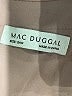 Mac Duggal 100% Polyester Metallic Silver Cocktail Dress Size 24w - photo 3