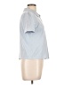 Zara Blue Short Sleeve Top Size L - photo 4