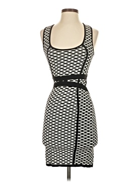 bebe black and white striped dress Girls Fall Black & White Striped Dress main image 1