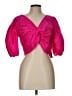 Jason Wu Pink 3/4 Sleeve Blouse Size L - photo 1