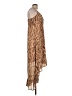 Wild Fable 100% Polyester Animal Print Brown Cocktail Dress Size L - photo 4