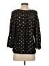 CeCe 100% Polyester Black 3/4 Sleeve Blouse Size S - photo 2