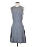 Volcom Solid Gray Casual Dress Size S - photo 1