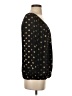 CeCe 100% Polyester Black 3/4 Sleeve Blouse Size S - photo 4