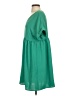 Assorted Brands 100% Polyester Solid Green Casual Dress Size S - photo 5