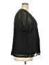 Shein Curve 100% Polyester Black Short Sleeve Blouse Size 3X - photo 4