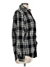 Unbranded 100% Cotton Plaid Black Long Sleeve Button-Down Shirt Size L (estimated) - photo 4