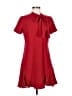 CeCe Red Casual Dress Size 6 - photo 1