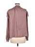 Grade & Gather 100% Polyester Brown Long Sleeve Blouse Size M - photo 2
