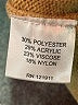 LNA Stripes Tan Pullover Sweater Size XL - photo 7