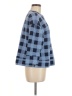 Lands' End Checkered-gingham Blue Pullover Sweater Size M - photo 4