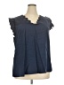 Shein Curve Blue Sleeveless Blouse Size 3X - photo 1