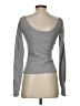 6397 Gray Long Sleeve Top Size XS - photo 2