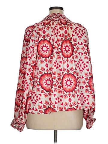 Calligraphie Long Sleeve Blouse (view 2)