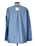 Zara Blue Long Sleeve Blouse Size L - photo 2