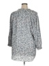 Vince Camuto 100% Polyester Floral Blue 3/4 Sleeve Blouse Size 1X - photo 2