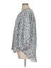 Vince Camuto 100% Polyester Floral Blue 3/4 Sleeve Blouse Size 1X - photo 5