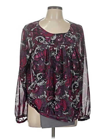 Sag Harbor Long Sleeve Blouse (view 1)