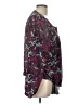 Sag Harbor 100% Polyester Purple Long Sleeve Blouse Size L - photo 4