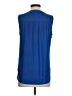 Vince Camuto 100% Polyester Blue Sleeveless Blouse Size S - photo 2