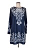Emery Rose Blue Casual Dress Size M - photo 1
