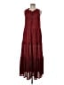 Max Studio Burgundy Casual Dress Size M - photo 1