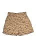 Walter Baker Animal Print Tan Shorts Size 6 - photo 2