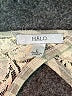 Halo Animal Print Tan Short Sleeve Blouse Size L - photo 7