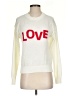 Skies Are Blue 100% Polyester Ivory Pullover Sweater Size XS - photo 1