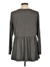 Tickled Teal Gray Long Sleeve Top Size L - photo 2