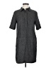 FRNCH 100% Polyester Tweed Gray Casual Dress Size S - photo 1